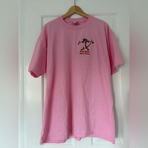 VTG Disney Designs Hakuna Matata Timon Lion King long tshirt nightgown pink OS